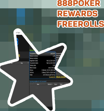 888 poker freerolls
