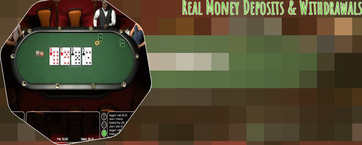 Free online poker sites win real money