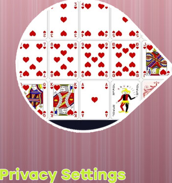 Poker cards set