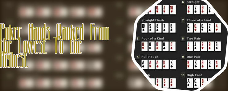 Poker hand guide